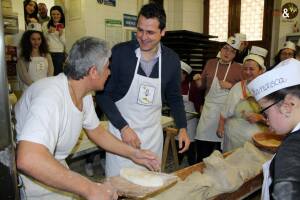 sindaco di castel San pietro Romano. Pane Pizza e fantasia