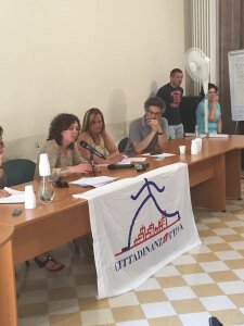 la Conferenza stampa di Cittadinanzattiva, con l'assessora Francesca Danese