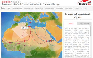 rotte dei migranti