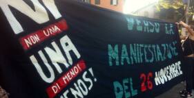 manifestazione violenza sulle donne