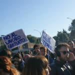 manifestazione degli studenti