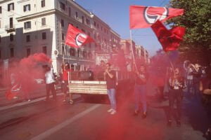 manifestazione degli studenti