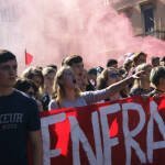 manifestazione degli studenti