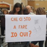 “Siamo in piazza per chiedere un atto morale e di profonda umanita’