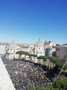 Global Strike a Roma