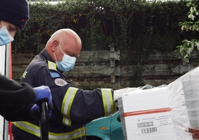 Volontari di protezione civile