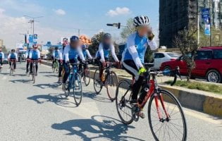 cicliste afghane