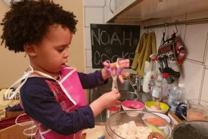 laboratorio Montessori in cucina