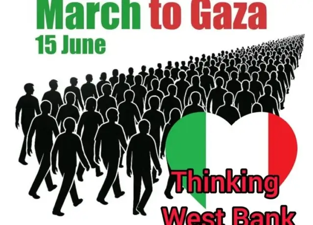 global march to gaza