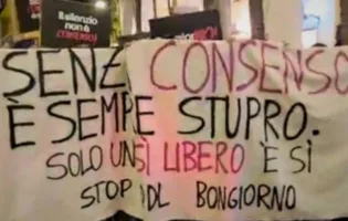 DDL BONGIORNO. IL 28 FEBBRAIO IN PIAZZA A ROMA: «SENZA CONSENSO È STUPRO»