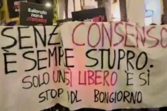 DDL BONGIORNO. IL 28 FEBBRAIO IN PIAZZA A ROMA: «SENZA CONSENSO È STUPRO»