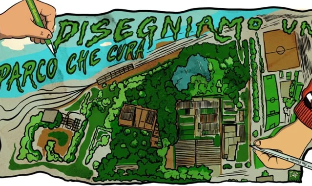 LAGO BULLICANTE EX SNIA: DISEGNIAMO UN PARCO CHE CURA