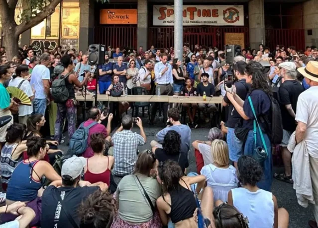 Spin Time: «Avviato un dialogo proficuo con il Comune di Roma per rendere il presidio permanente vivibile per le famiglie»